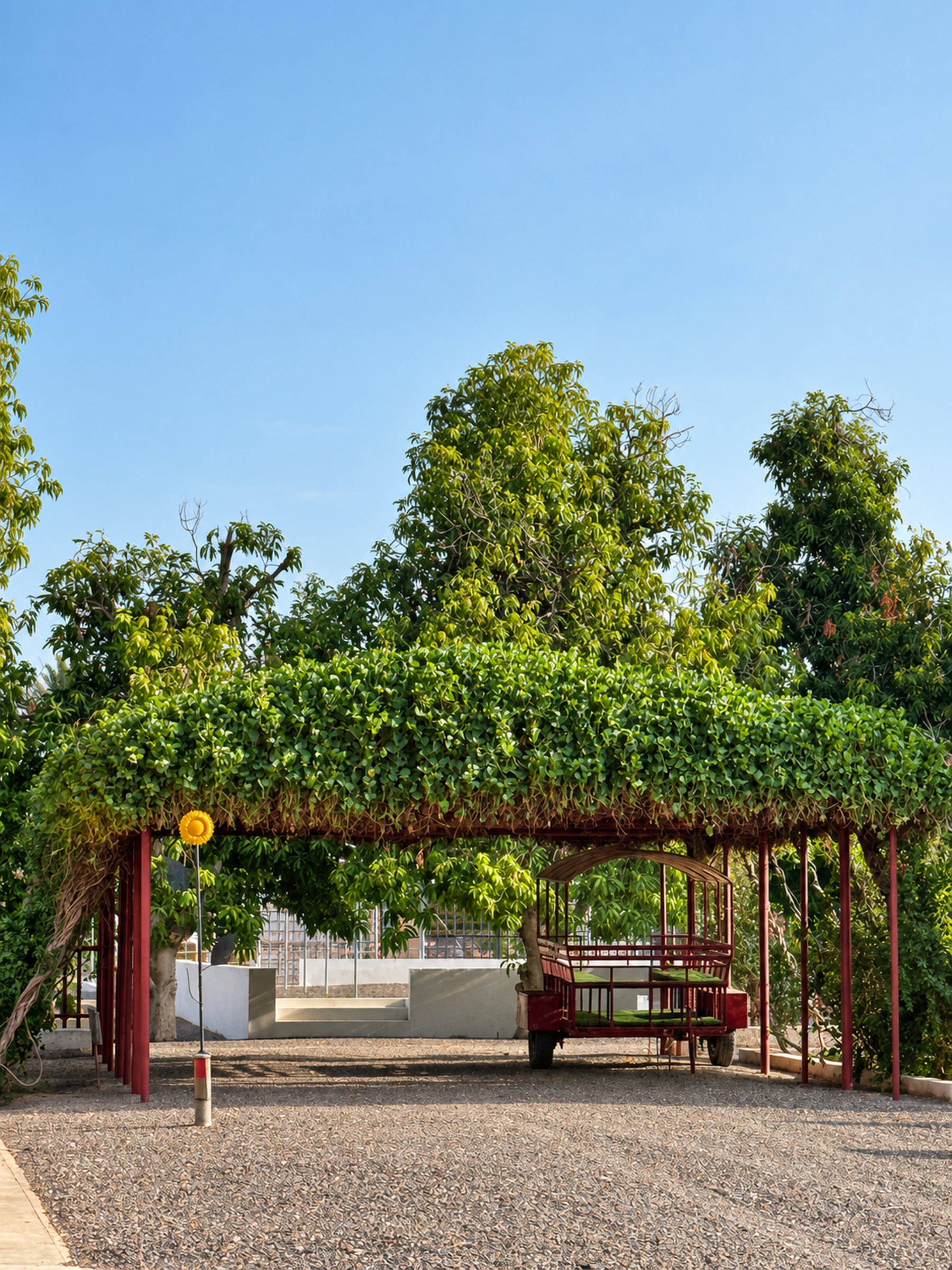Garden pergola